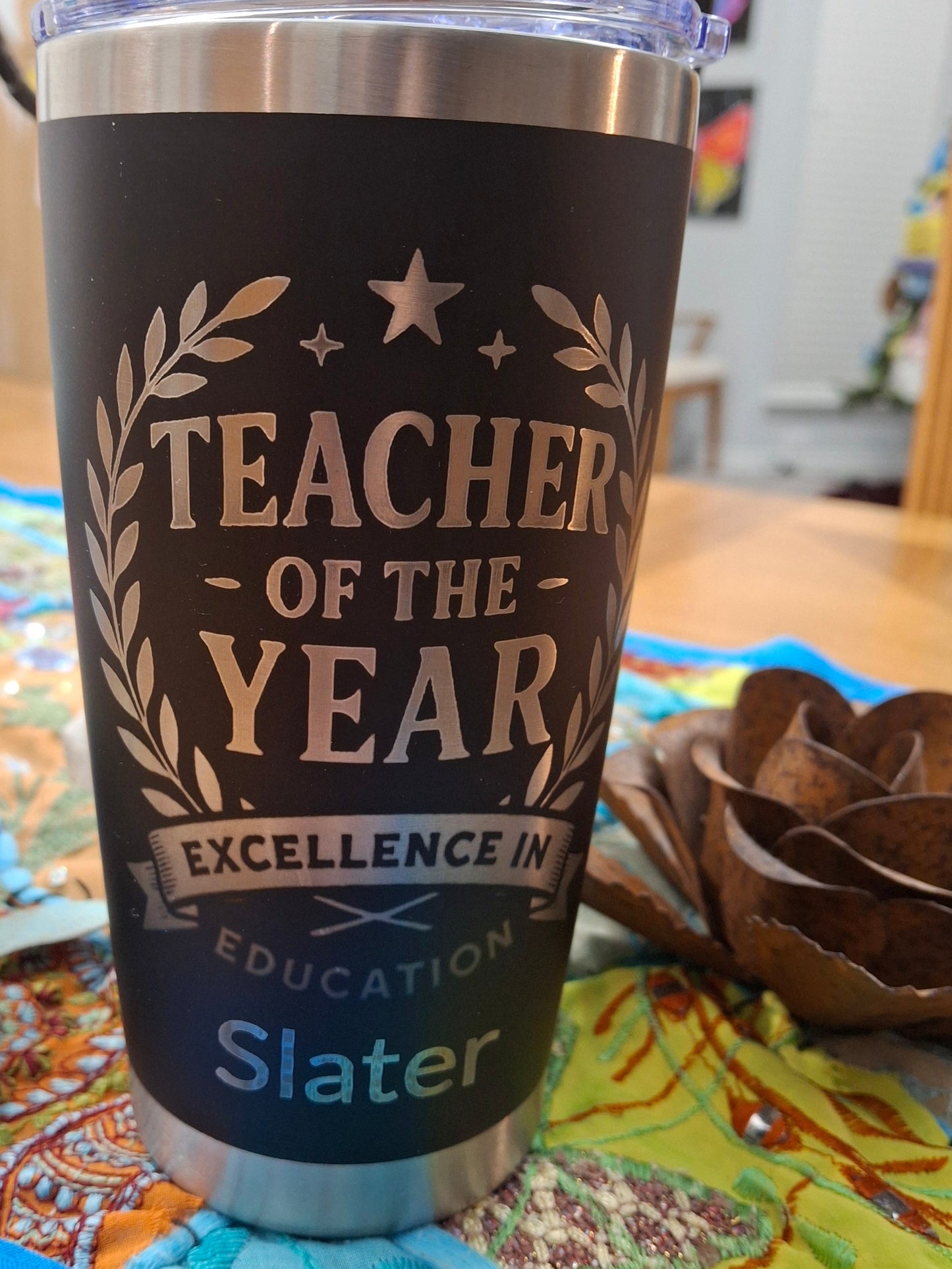 Make It Yours- Personalize Your 20 oz Stainless Steel Tumbler