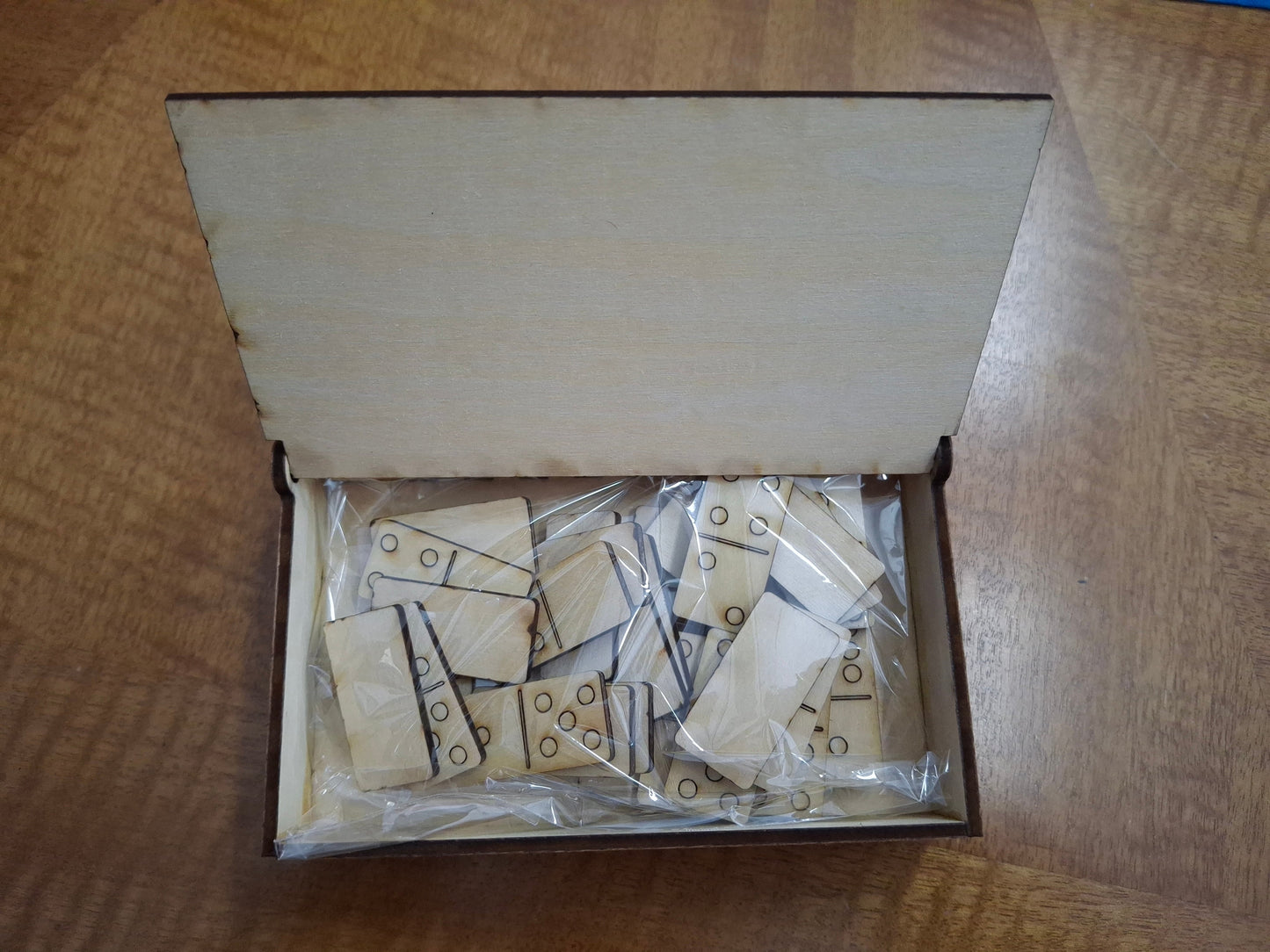 The Showdown – Mini Wooden Domino Set