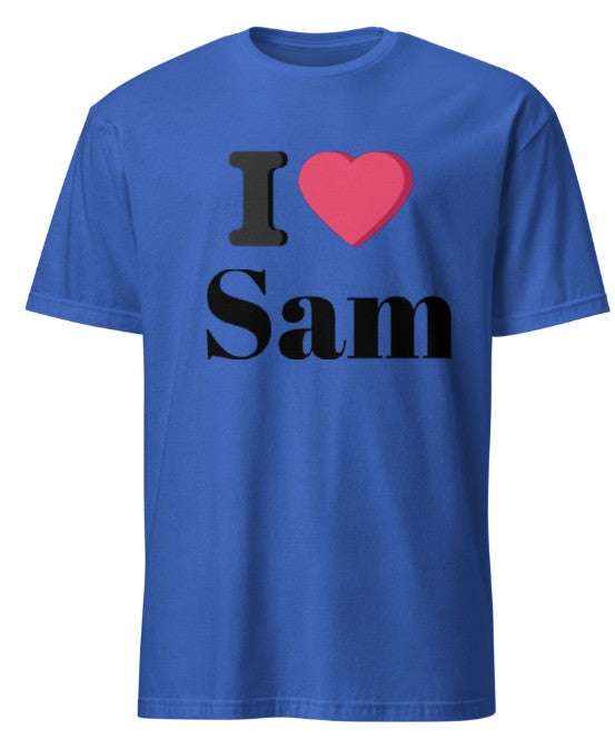 (Personalized Item) "I Love... " T-Shirt