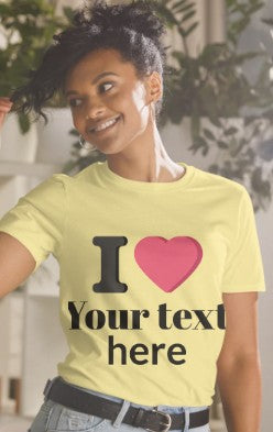 (Personalized Item) "I Love... " T-Shirt