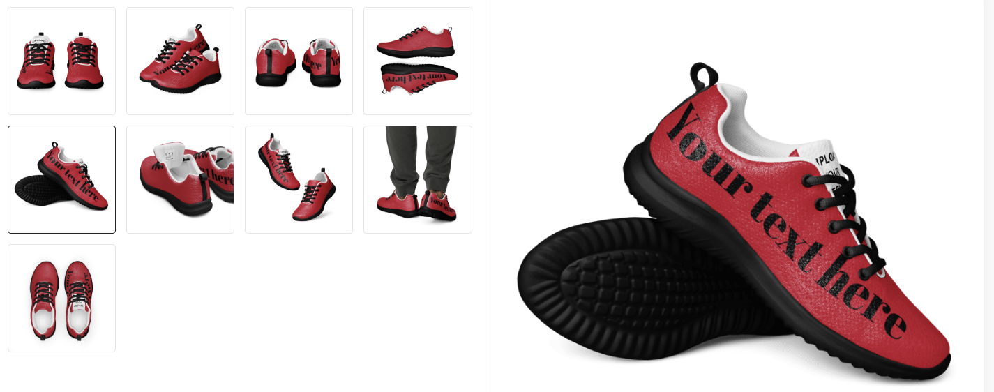 (Personalized Item) Athletic Shoes