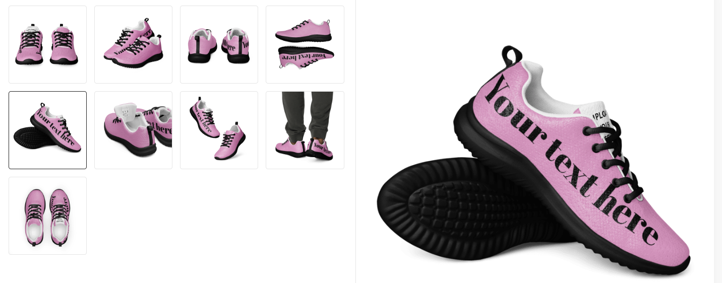 (Personalized Item) Athletic Shoes