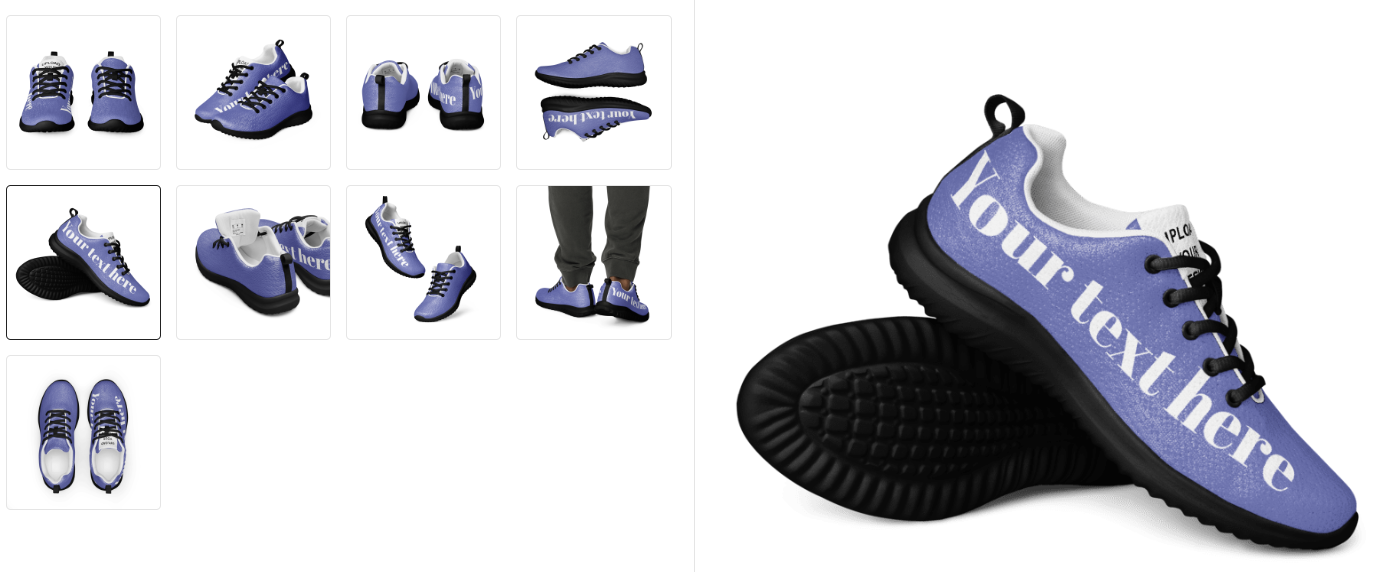 (Personalized Item) Athletic Shoes