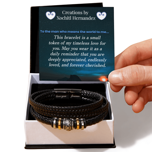Men's "Love You Forever" Bracelet