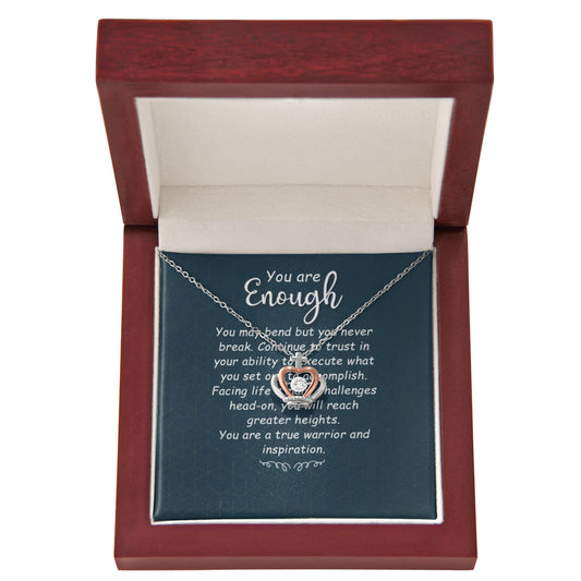 You Are Enough - Motivational Necklace