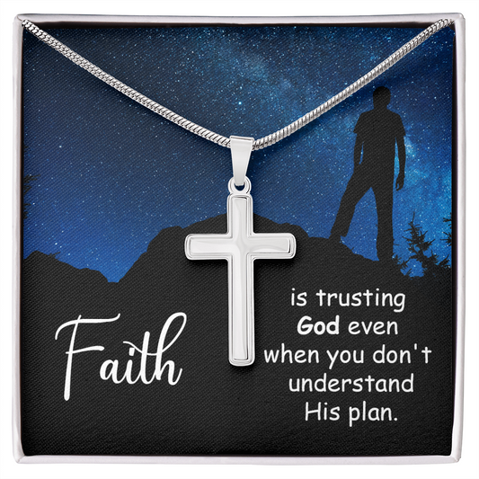 Stainless Steel Cross Necklace