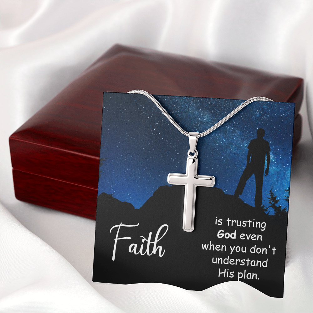 Stainless Steel Cross Necklace