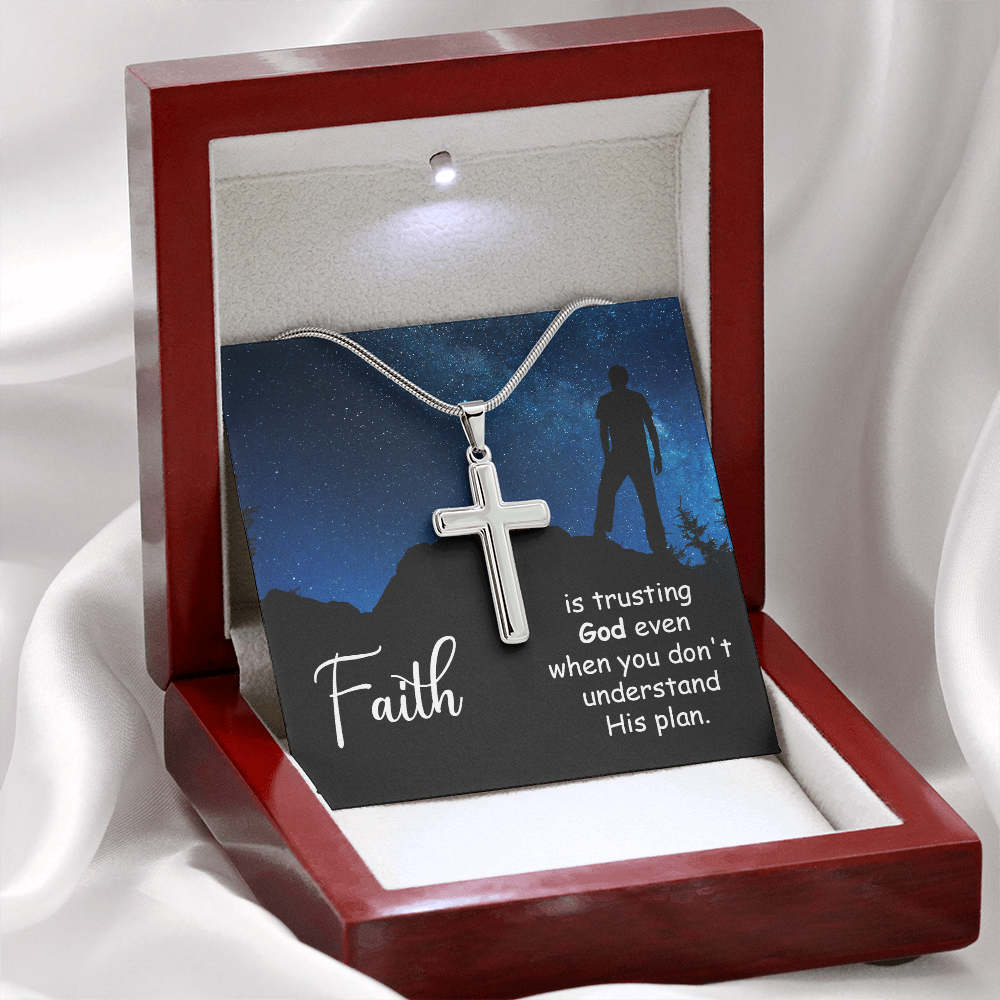 Stainless Steel Cross Necklace
