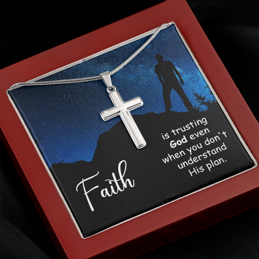 Stainless Steel Cross Necklace