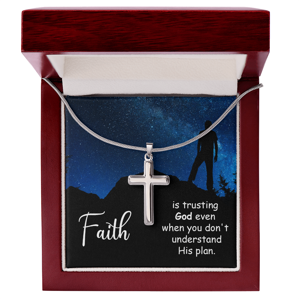 Stainless Steel Cross Necklace