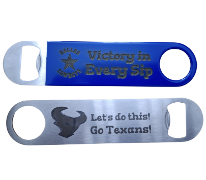 Game Day Stainless Steel Bottle Opener