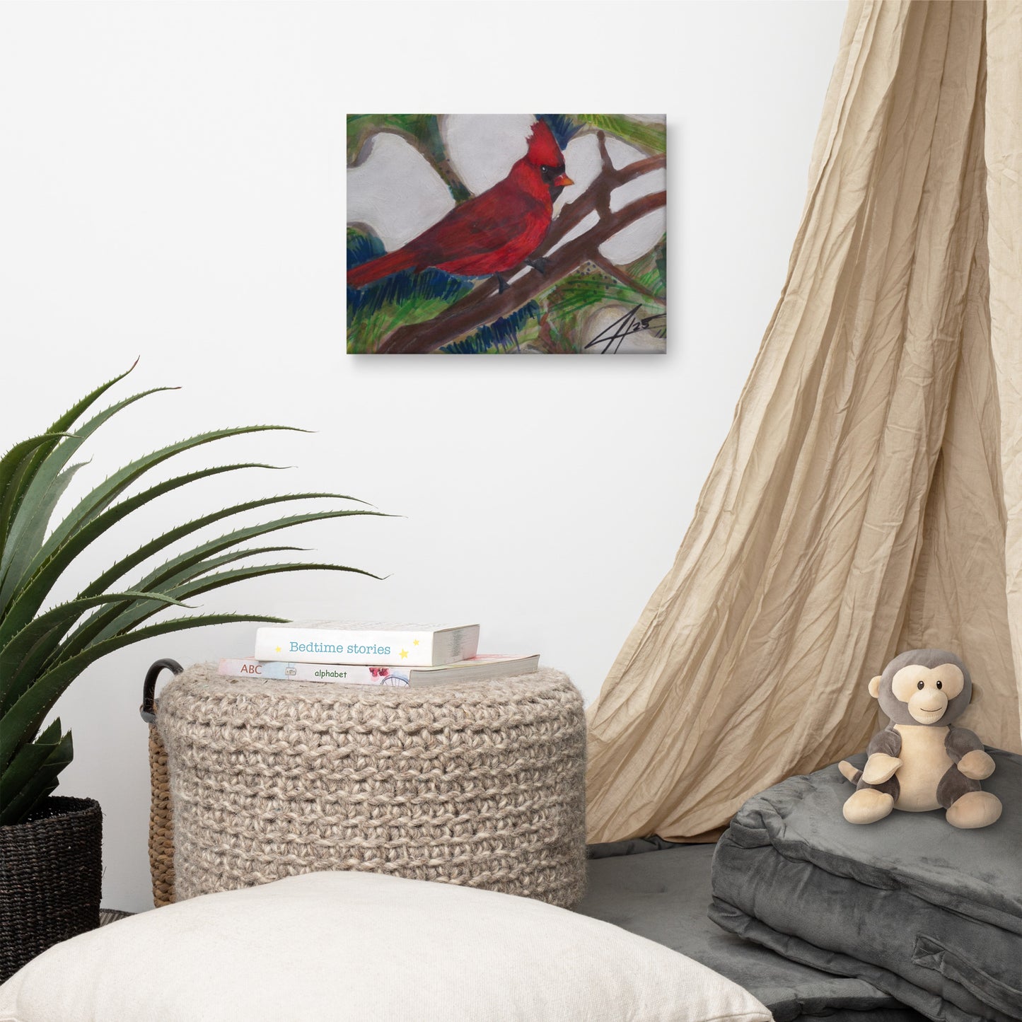 "Where Hope Rest" (Traditional Canvas 8"x12" OR 12"x16")