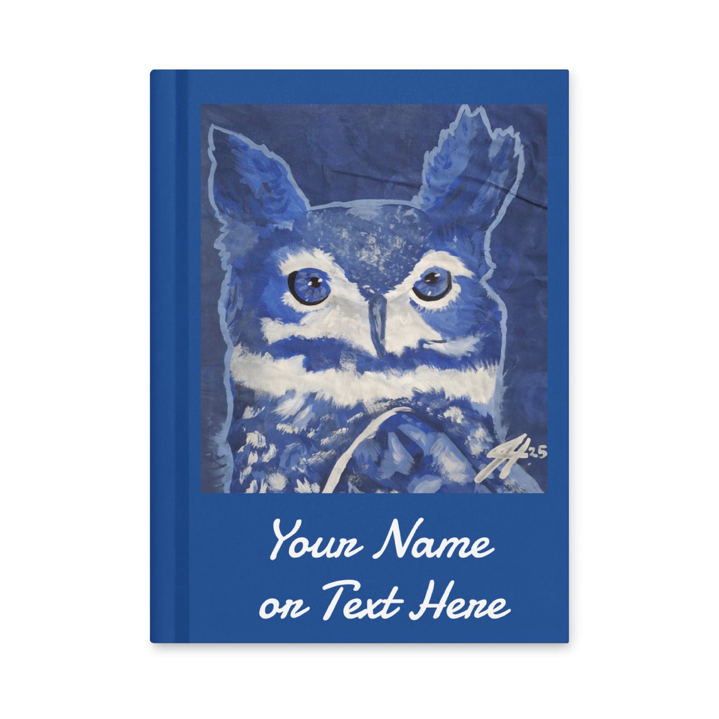 (Personalized Item) "Night Eyes" Hardcover Journal