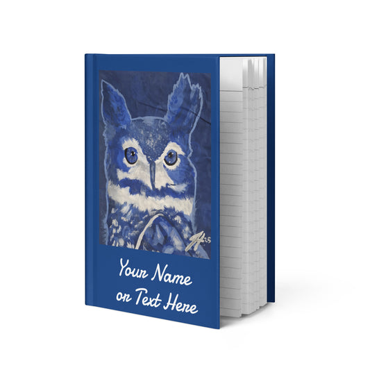 (Personalized Item) "Night Eyes" Hardcover Journal