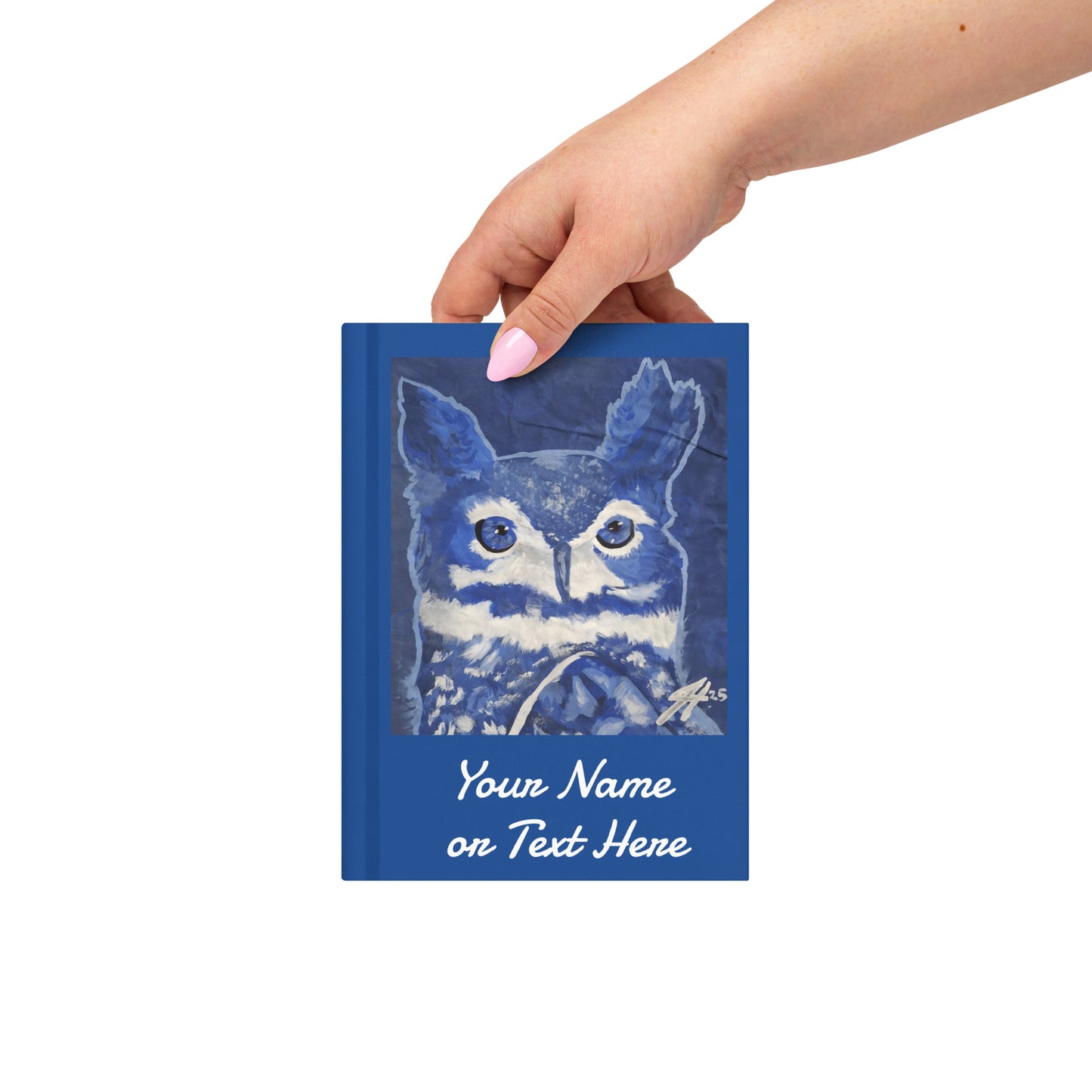 (Personalized Item) "Night Eyes" Hardcover Journal