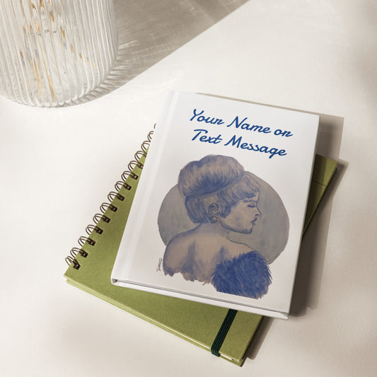 (Personalized Item) "Blue Beauty" Hardcover Journal