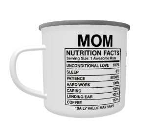 "Mom Nutrition Facts" Mug