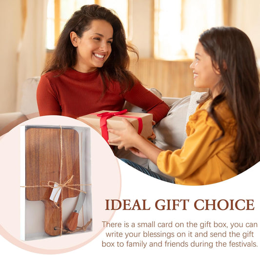 (Personalized Item) Mini Wooden Charcuterie Board Gift Set