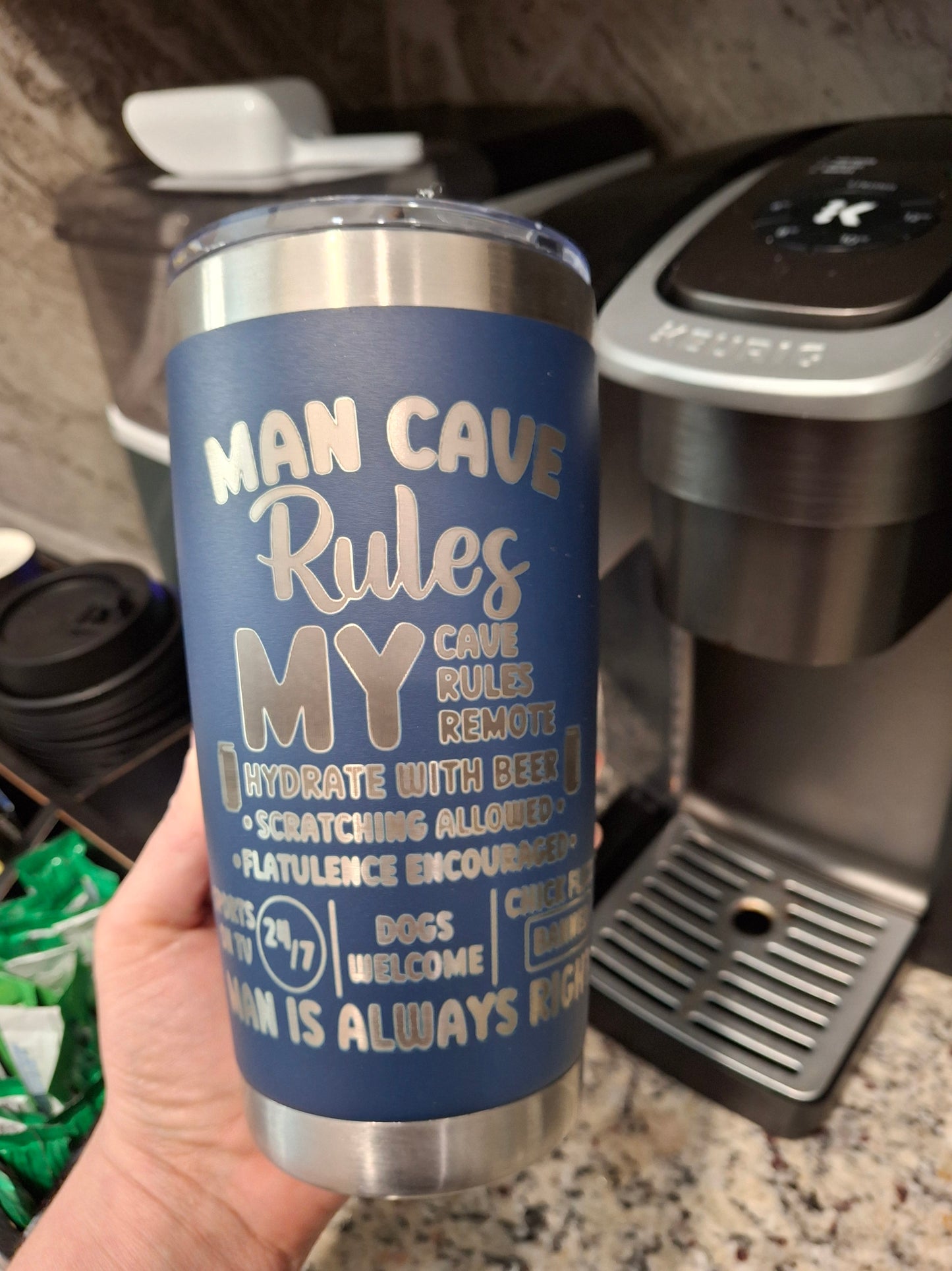 (Choose Your Design & Color) 20 oz Stainless Steel Tumbler