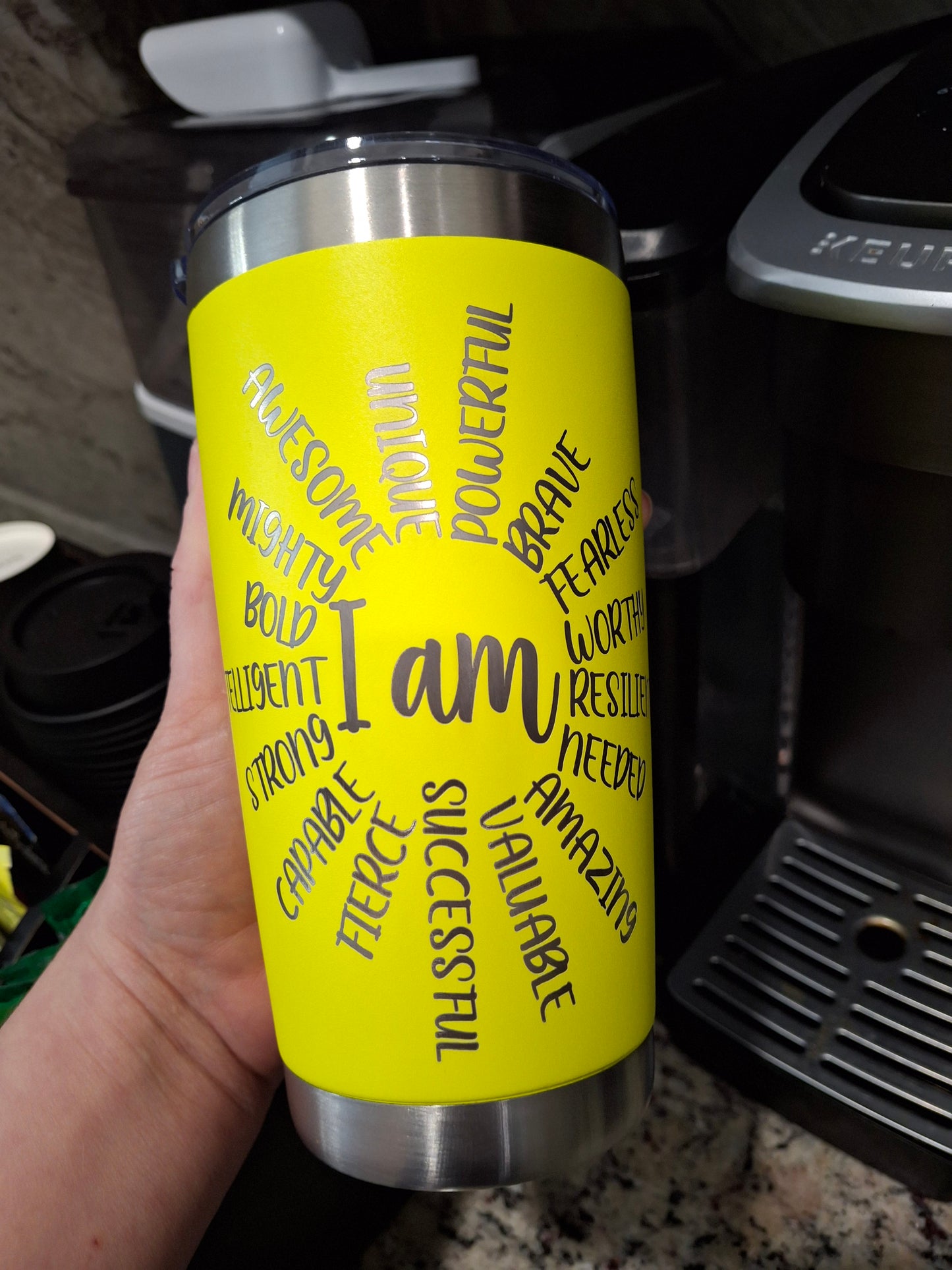 (Choose Your Design & Color) 20 oz Stainless Steel Tumbler