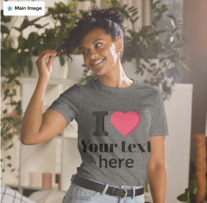 (Personalized Item) "I Love... " T-Shirt