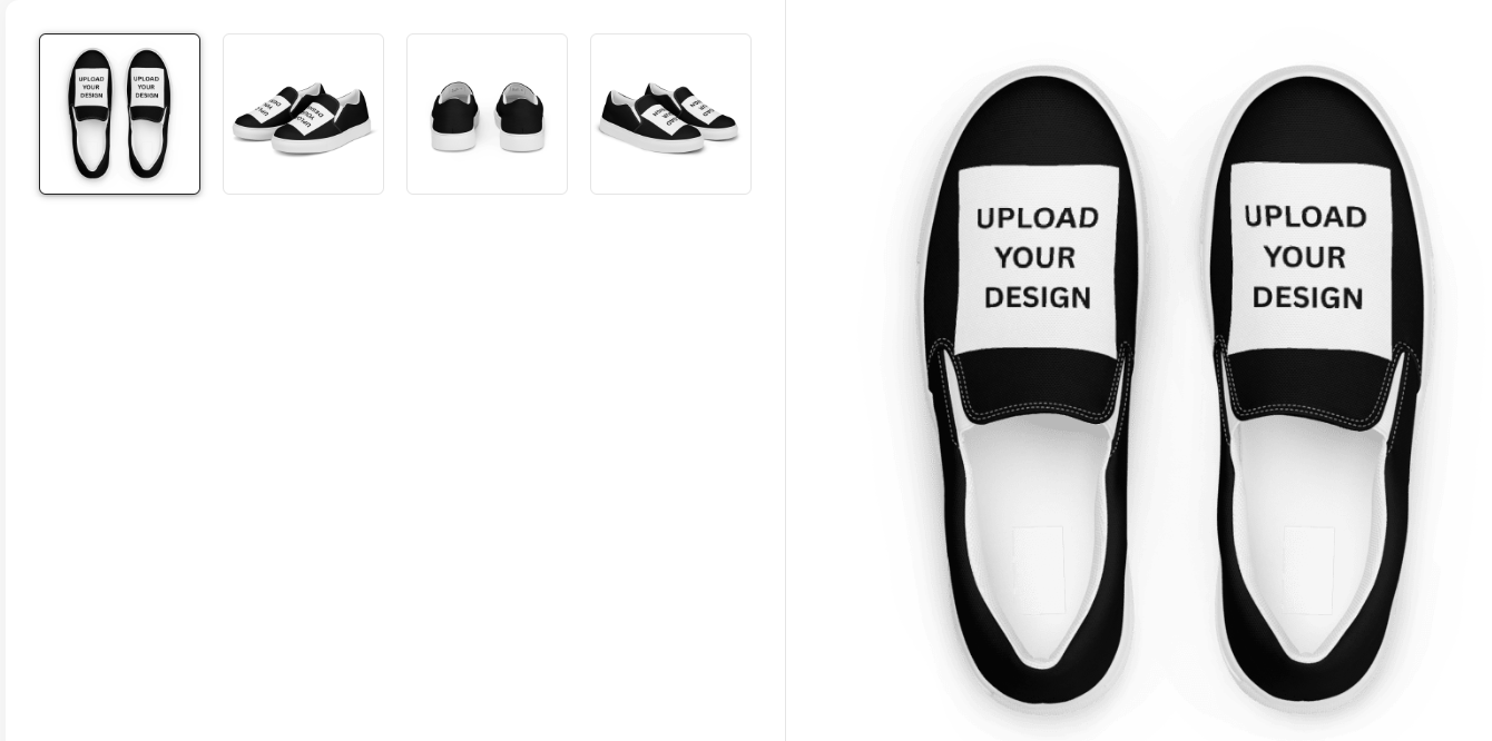 (Personalized) Women’s Slip-on Canvas Shoes