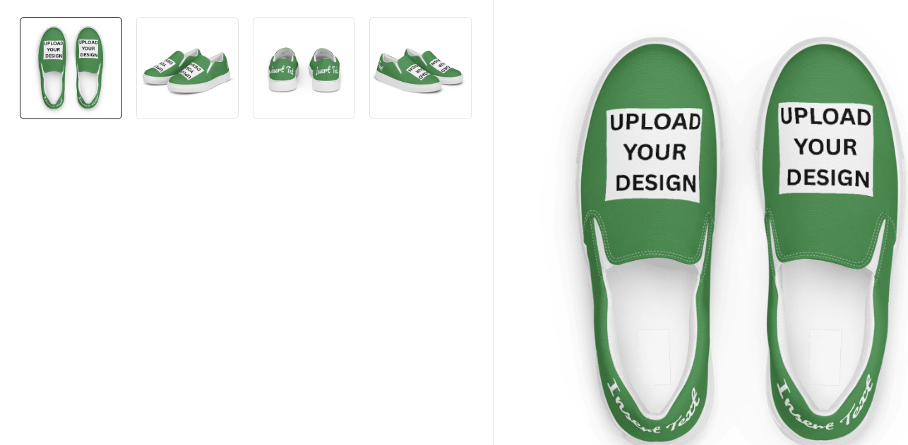 (Personalized) Women’s Slip-on Canvas Shoes