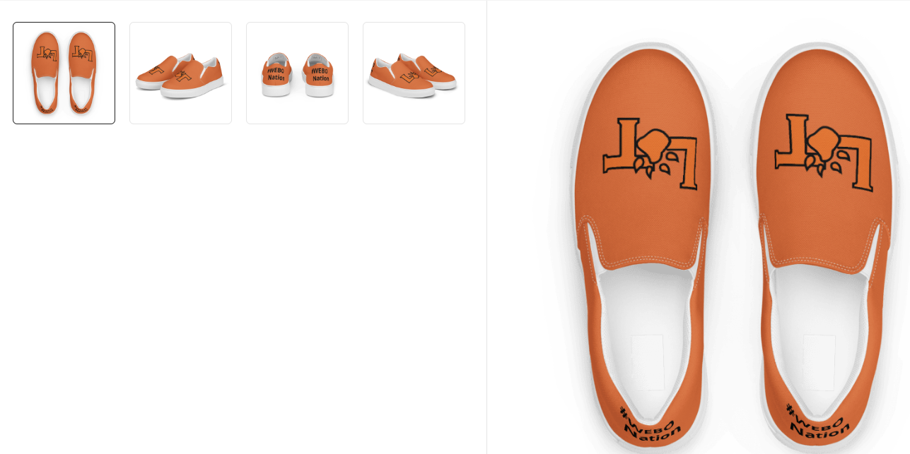 (Personalized) Women’s Slip-on Canvas Shoes