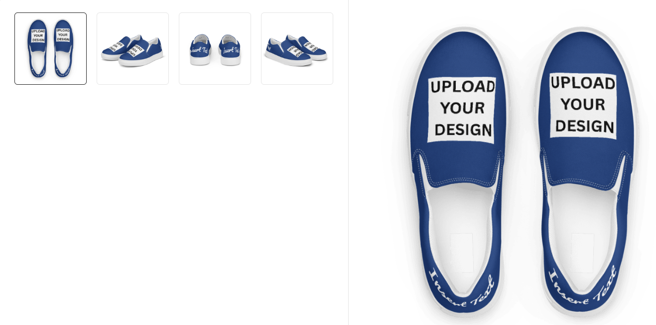 (Personalized) Women’s Slip-on Canvas Shoes